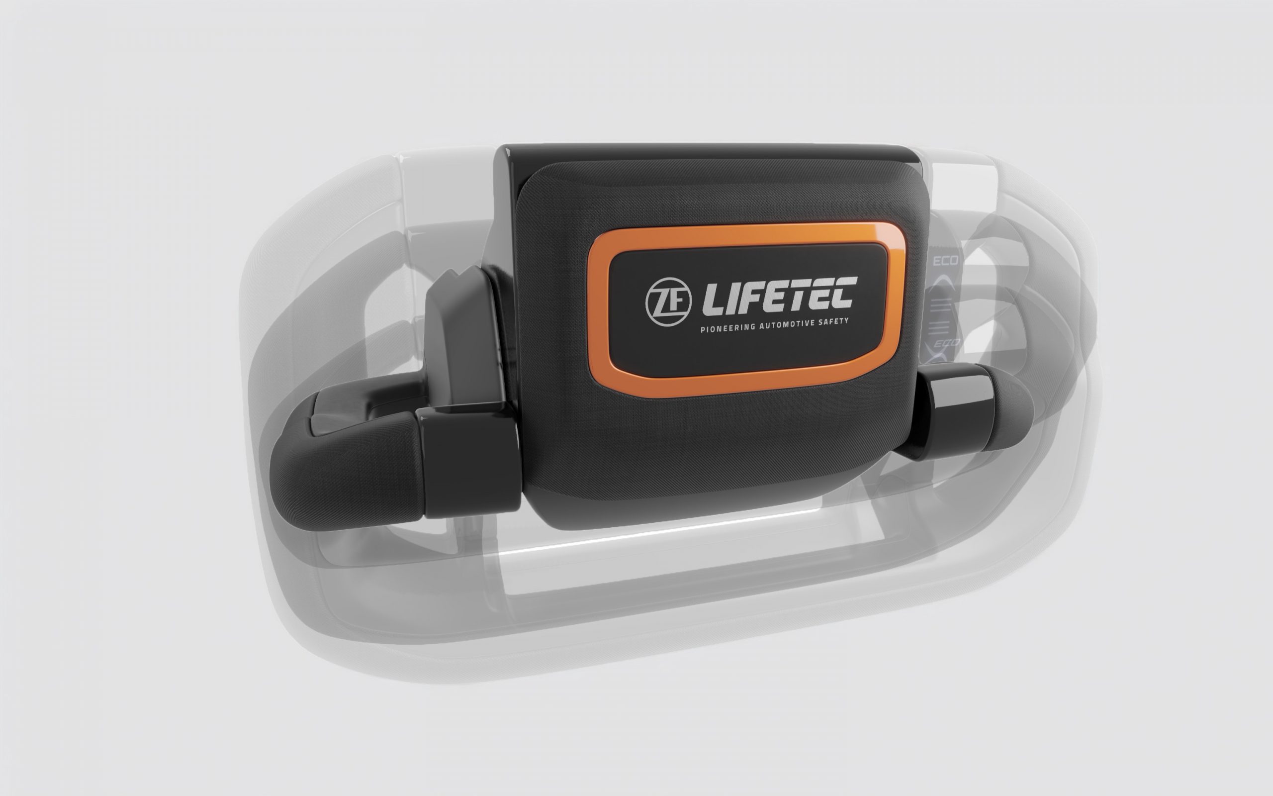 Klappbares Lenkrad von ZF Lifetec – Steuerfreier Raum